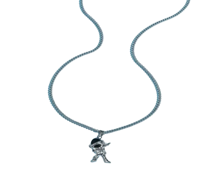 Collar con dije de astronauta