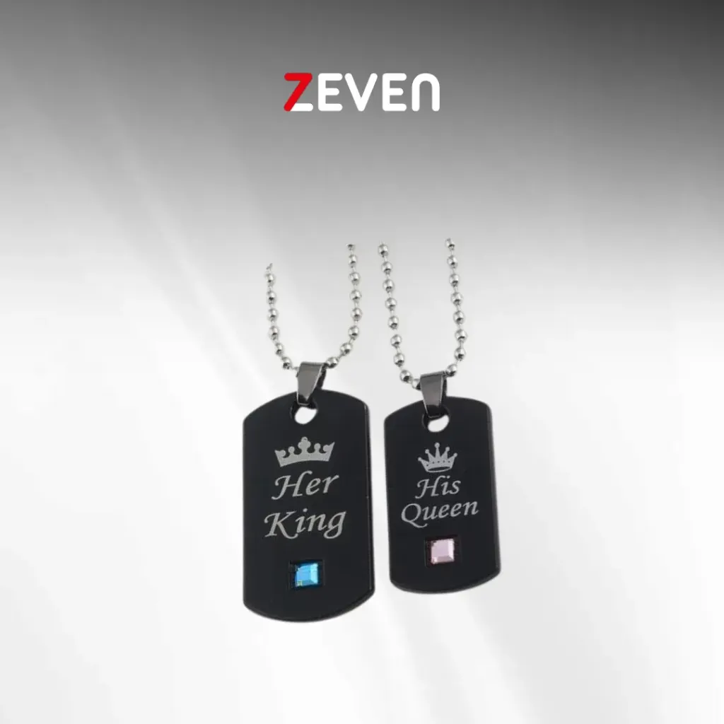 Set de collares con dije de una nota