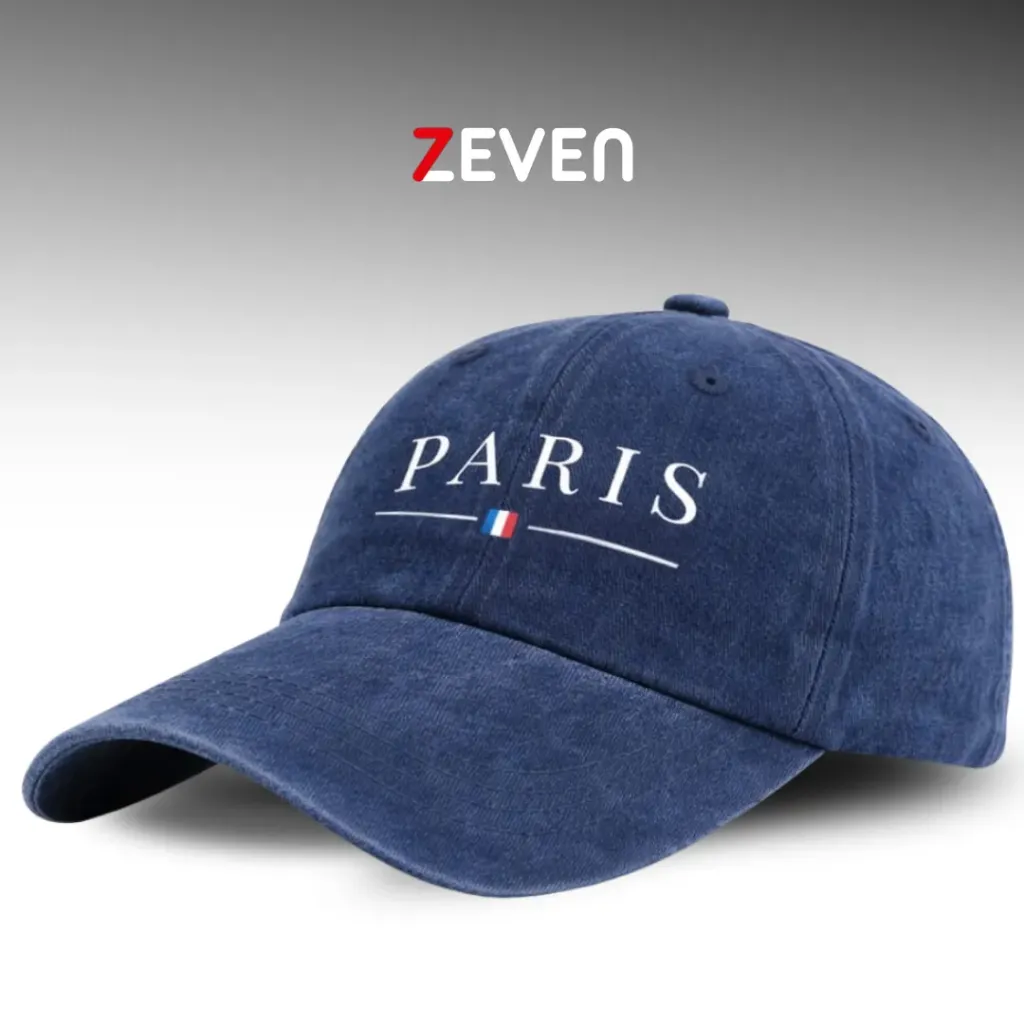 [OB054] Gorra azul marino de PARIS