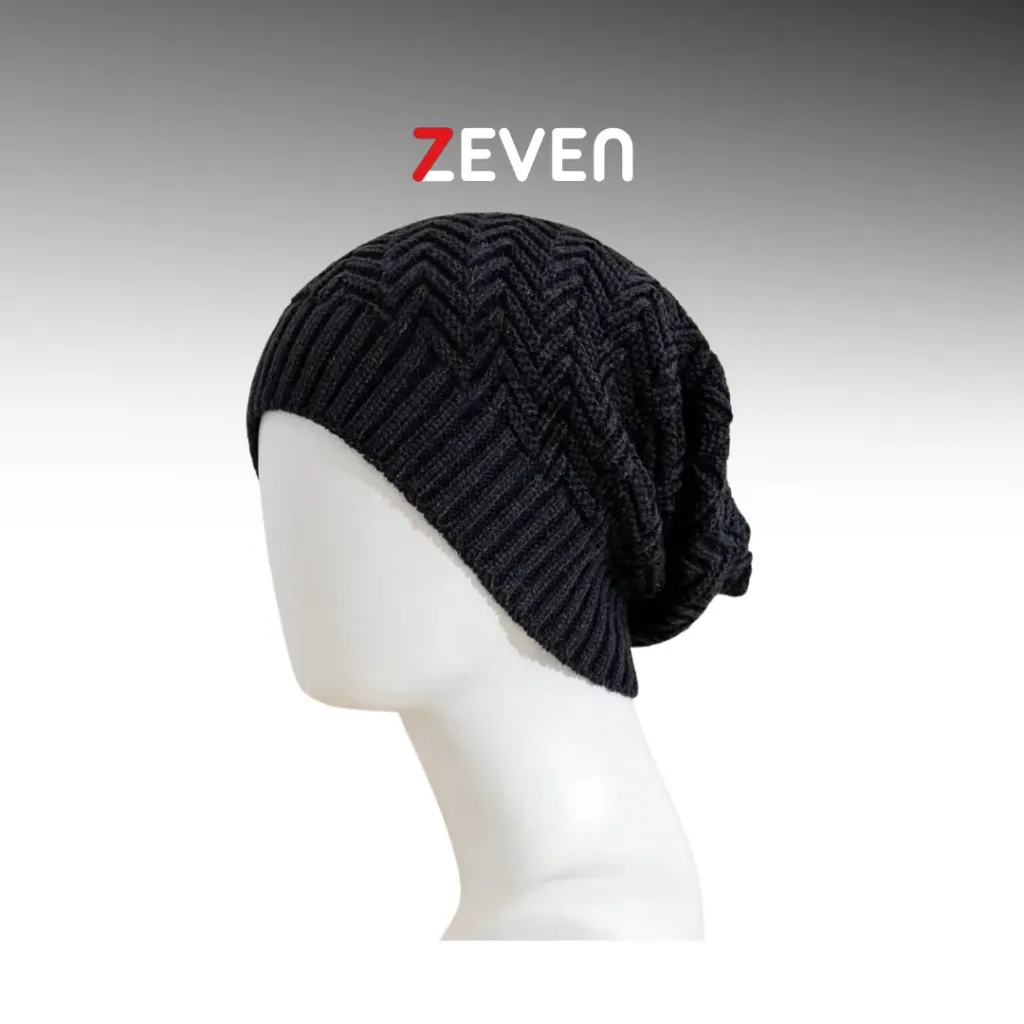 [GS214] Gorro holgado negro