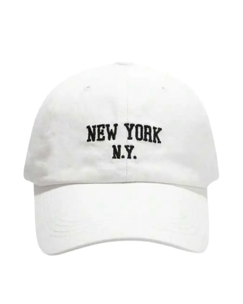 Gorra blanca New York