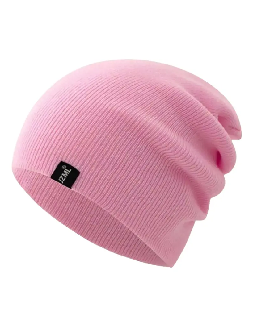 Gorro holgado rosado tierno GZML 