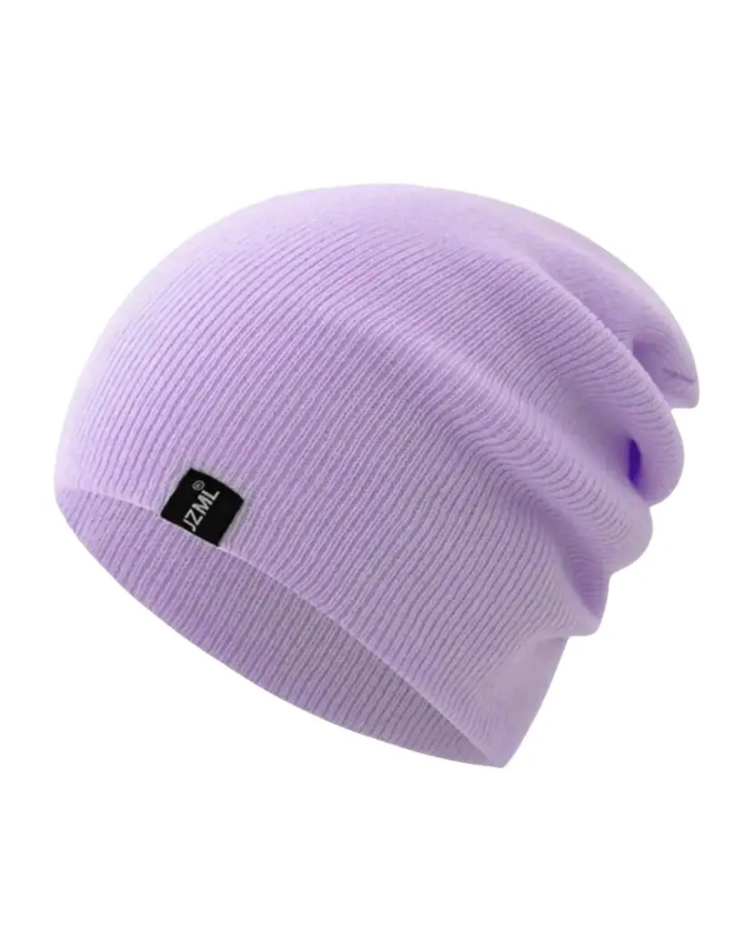Gorro holgado morado lila GZML