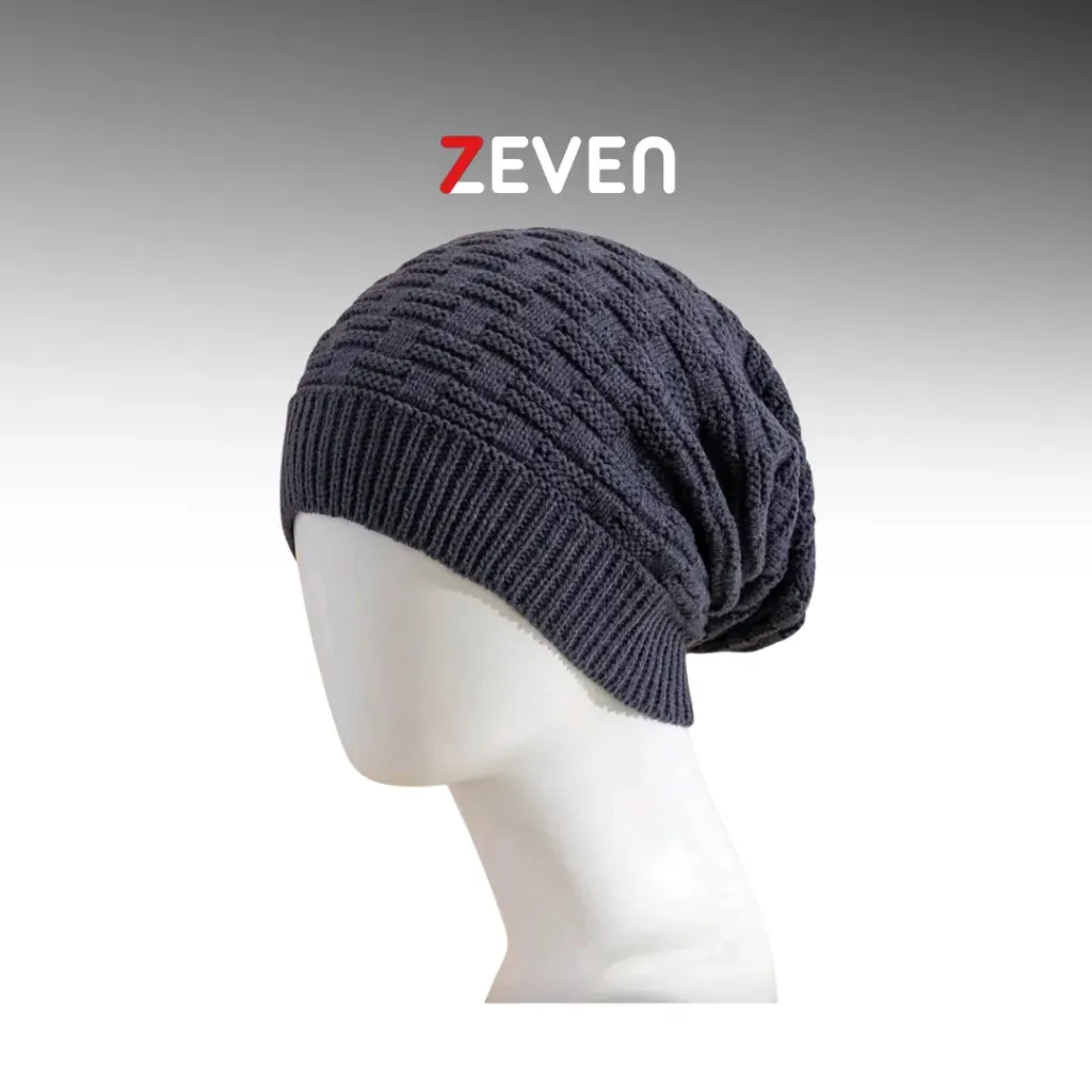 Gorro Holgado gris azulado