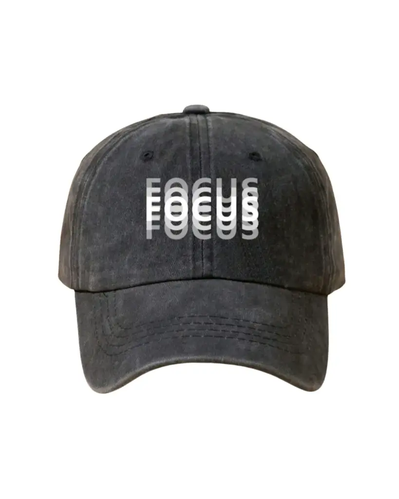 Gorra focus gris oscura