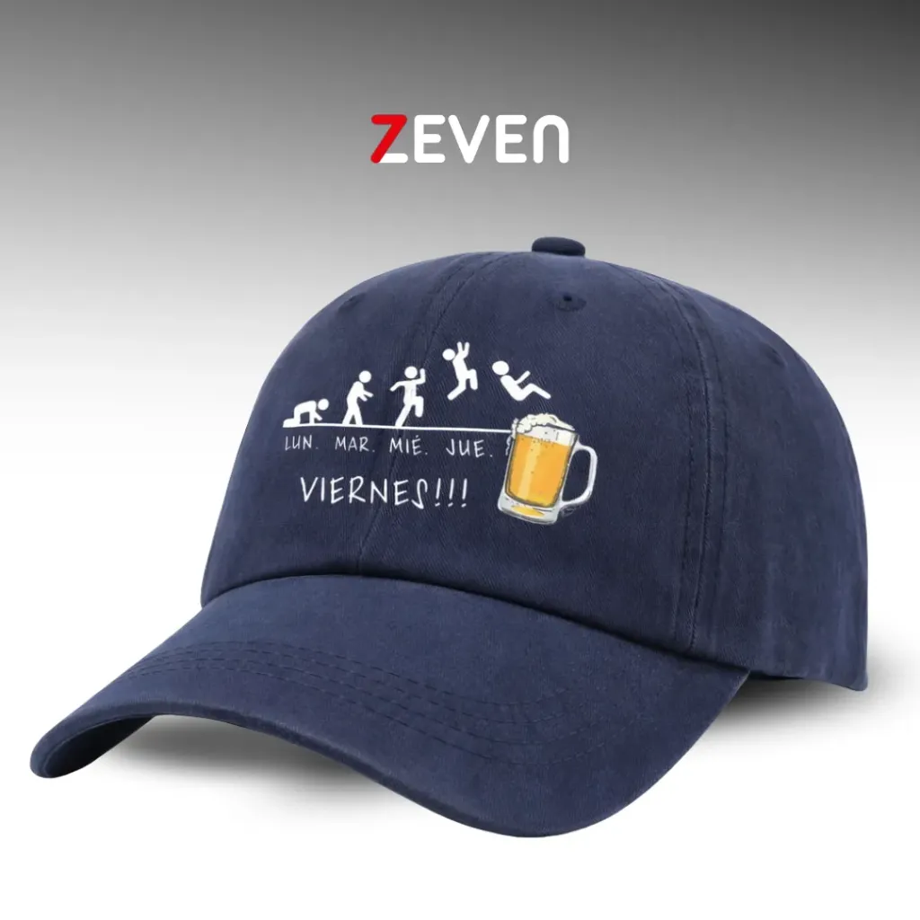 Gorra azul cervecera FRIDAY MODE