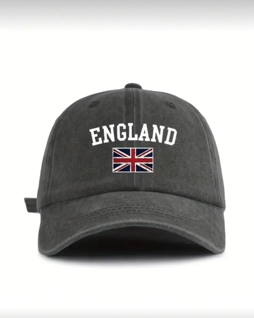 Gorra negra ENGLAND