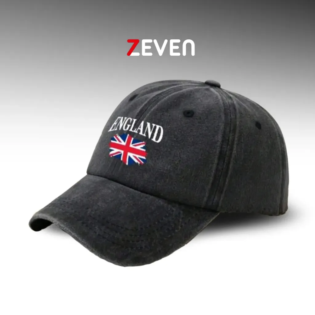 [OB064] Gorra negra ENGLAND