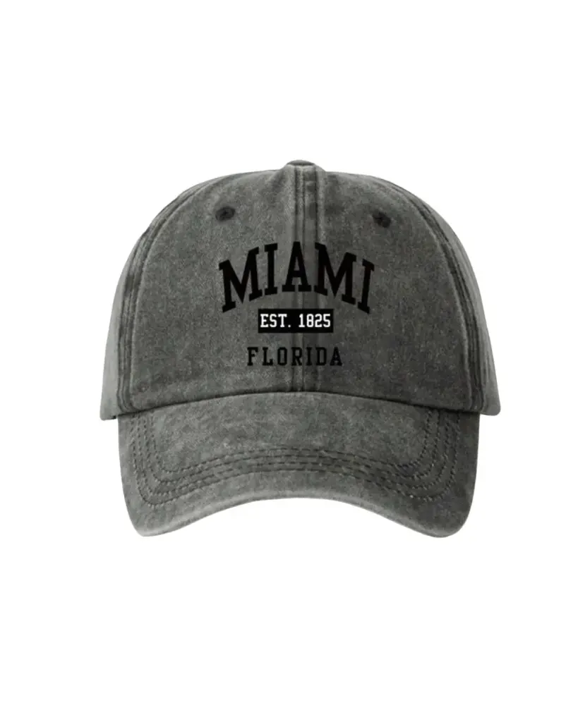 Gorra negra MIAMI