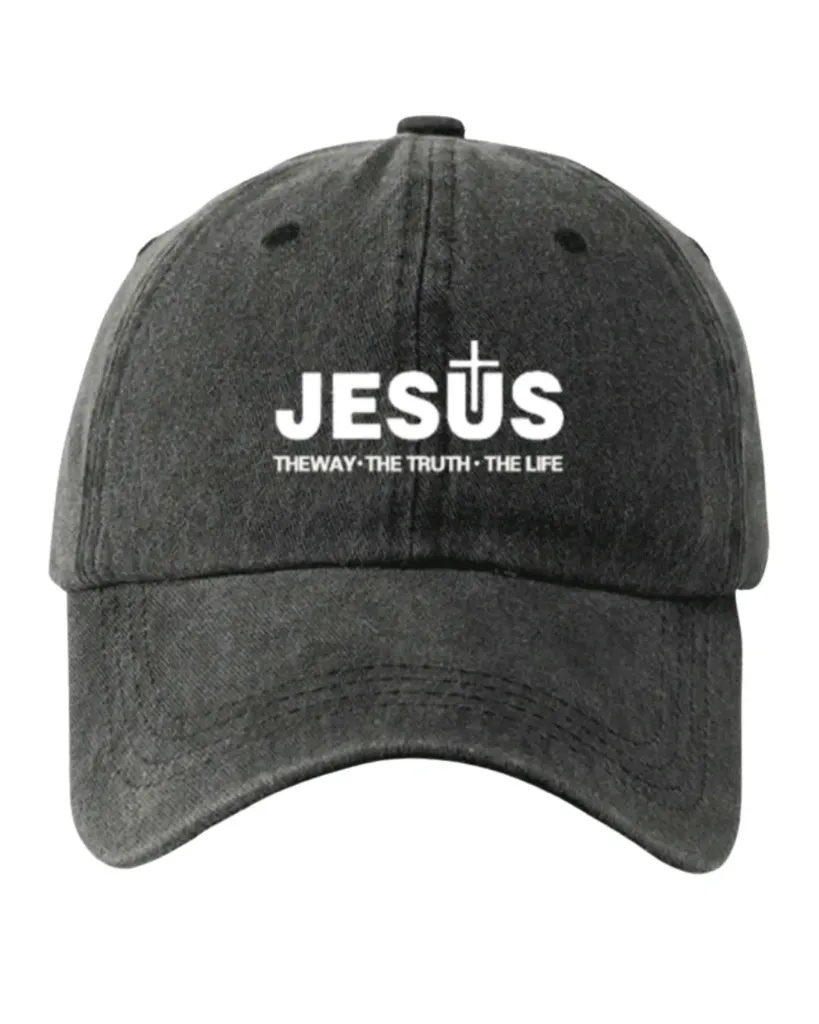 Gorra negra de JESUS