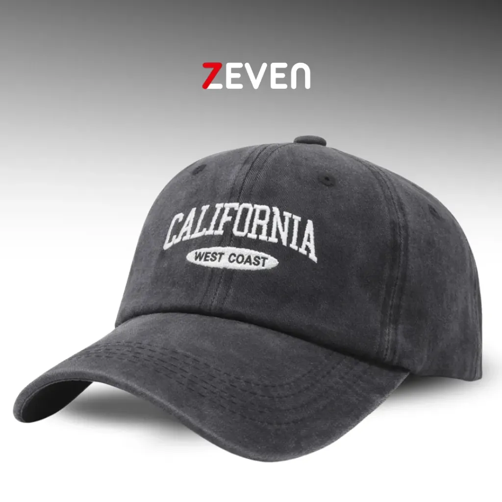 [OB046] Gorra negra de CALIFORNIA