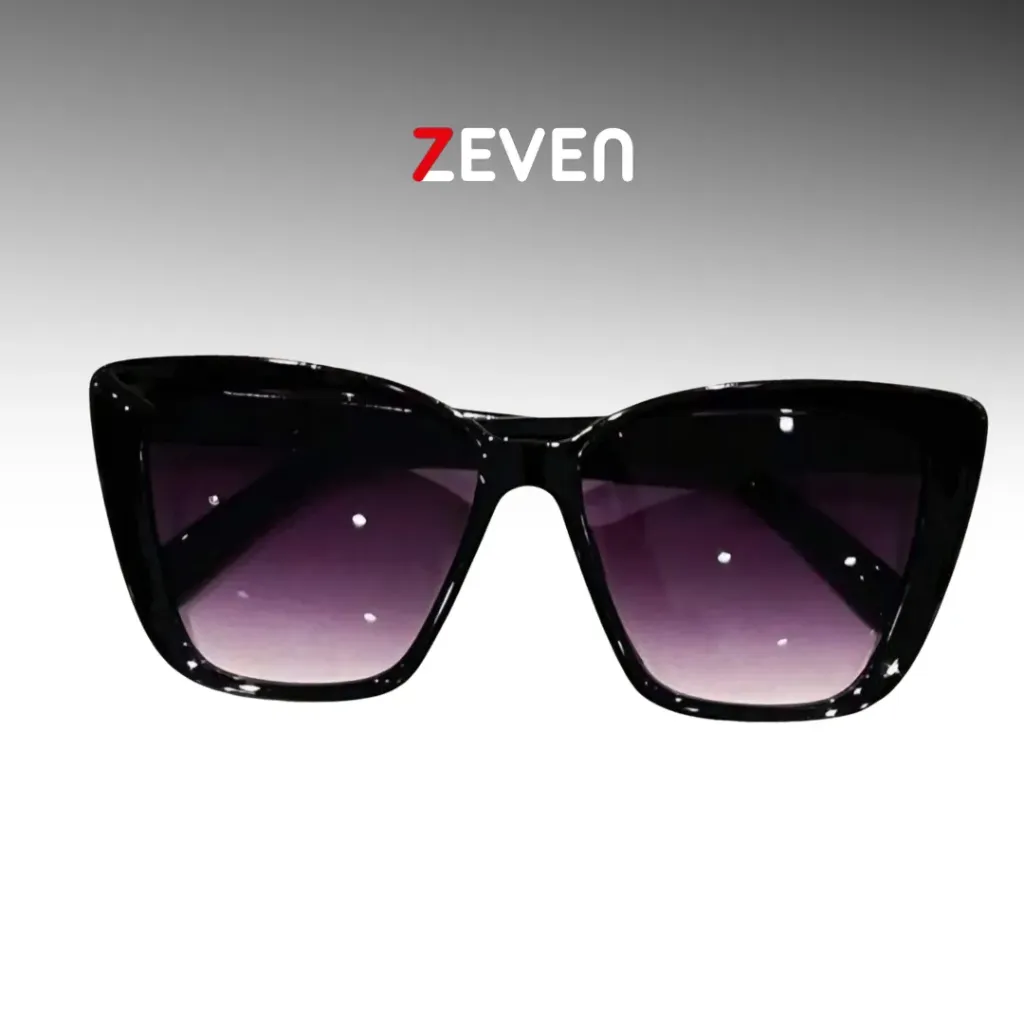 Gafas de sol morado estilo retro