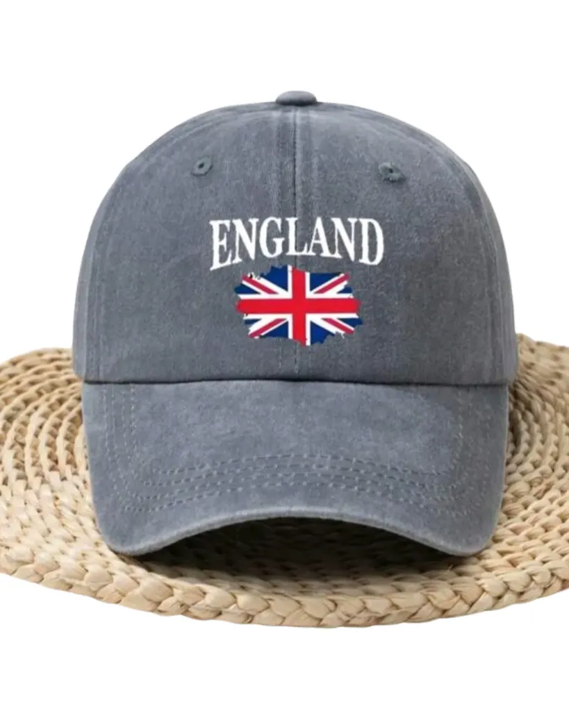Gorra gris claro ENGLAND