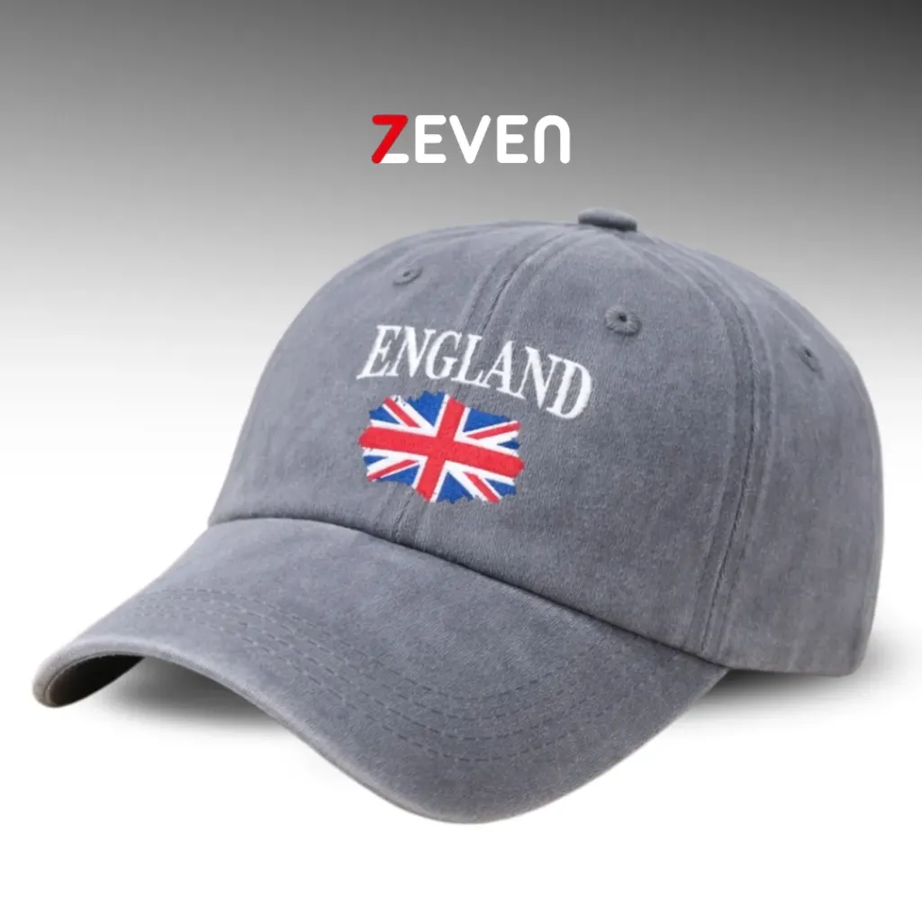 Gorra gris claro ENGLAND