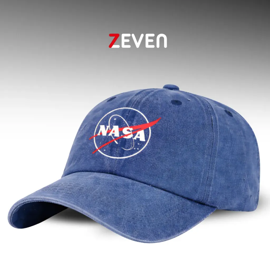 [OB075] Gorra azul NASA