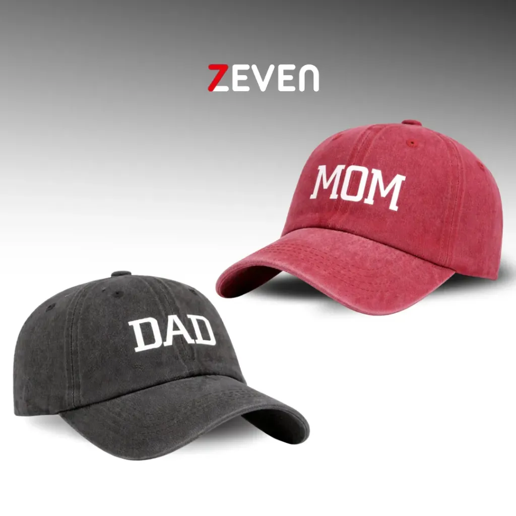 [OB081] Duo de gorras DAD AND MOM