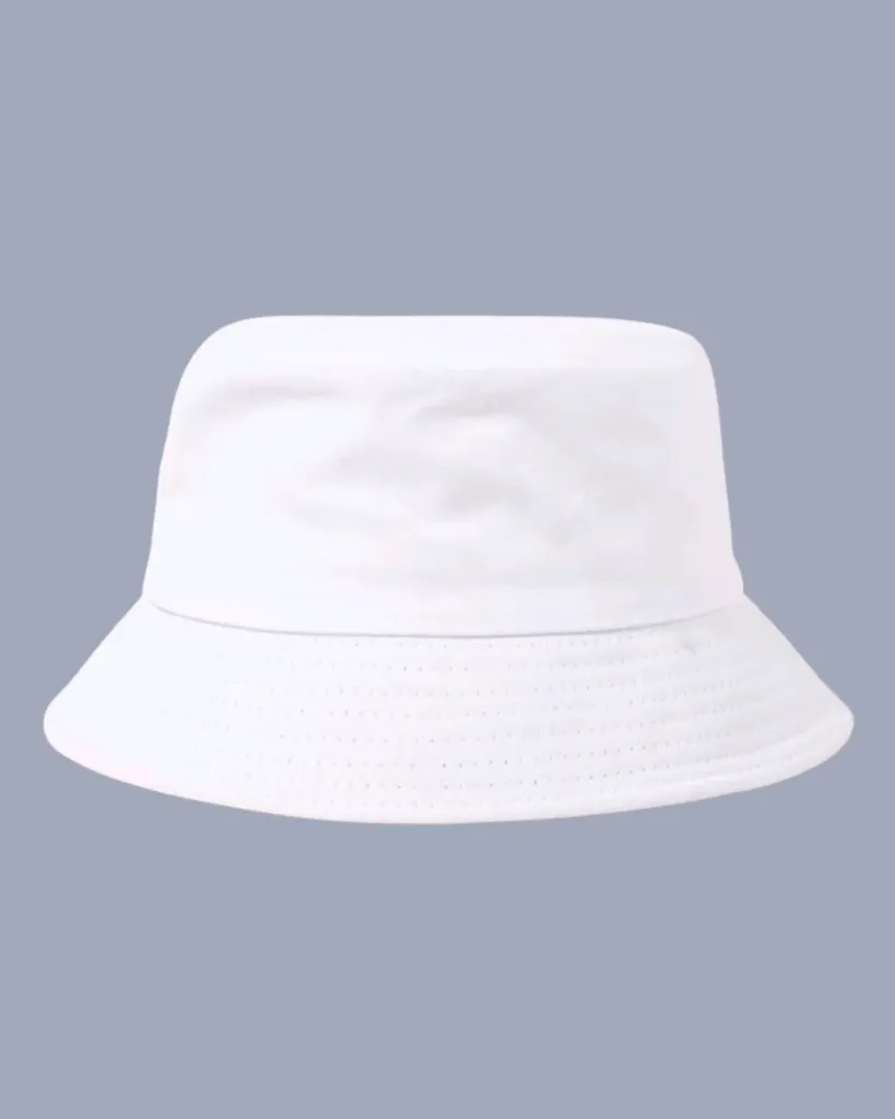[SZ005] Sombrero de cubo blanco