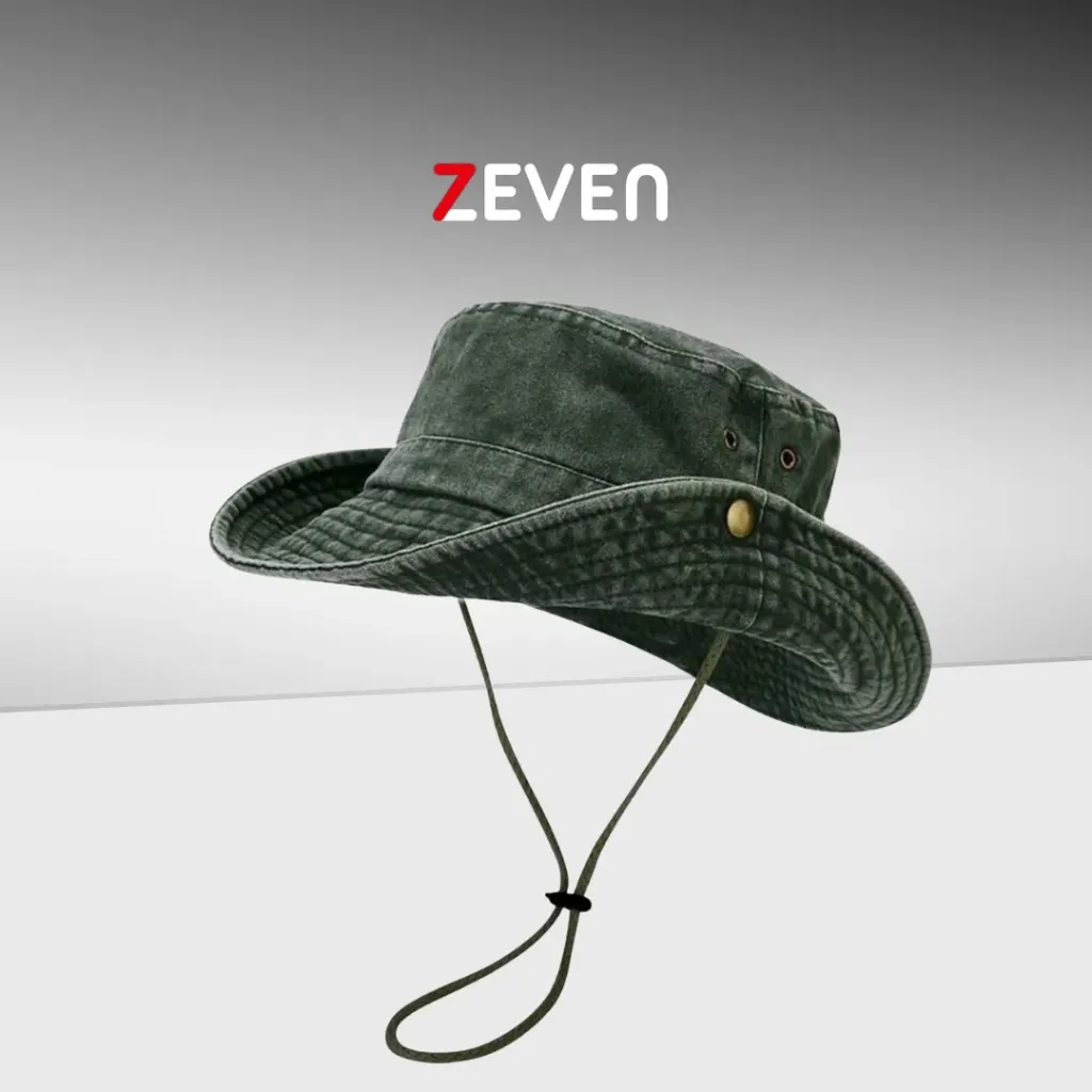 Sombrero de hombre casual verde