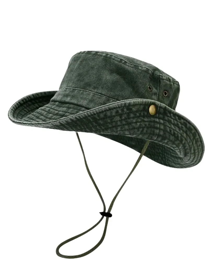 [SZ009] Sombrero de hombre casual verde