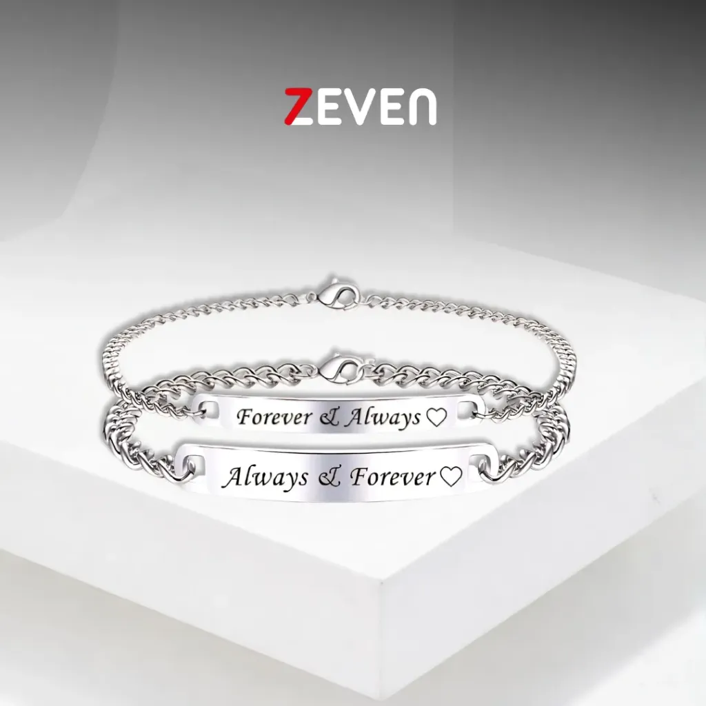 [PZ014] Set de pulseras FOREVER AND ALWAYS