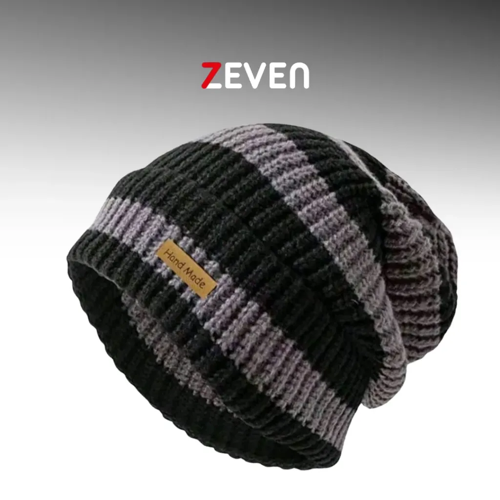[GS278] Gorro de lana tejido a mano