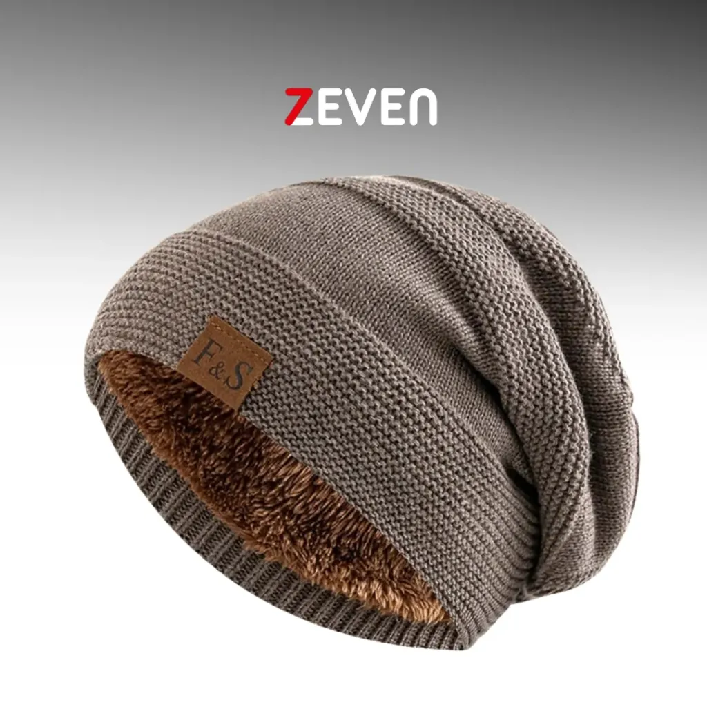 Gorro premium F & S holgado café