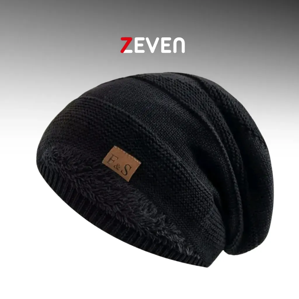 Gorro premium F & S holgado negro