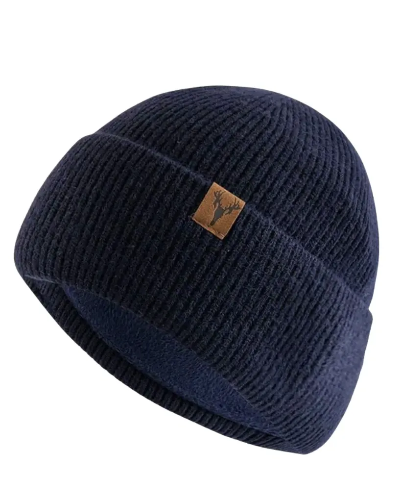 Gorro azul premium efelpado