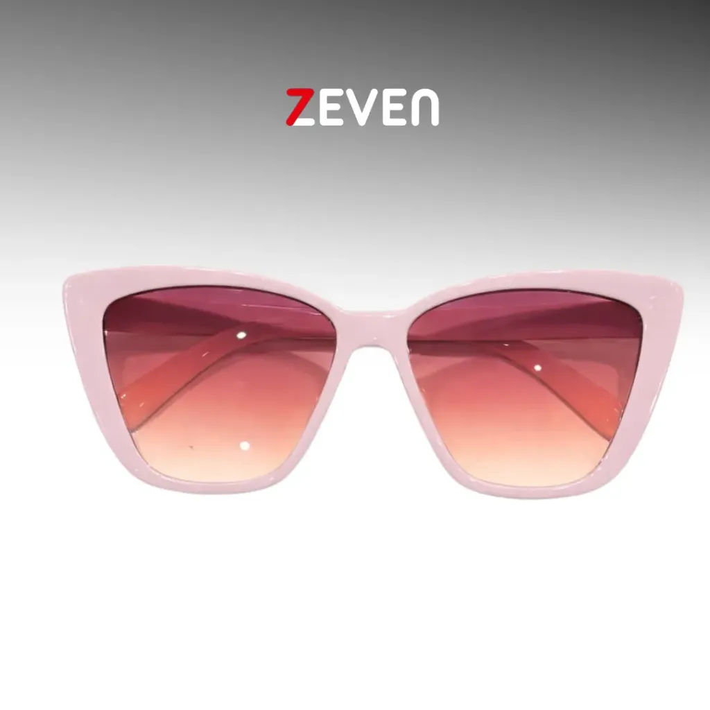 Gafas de sol aro rosado estilo retro