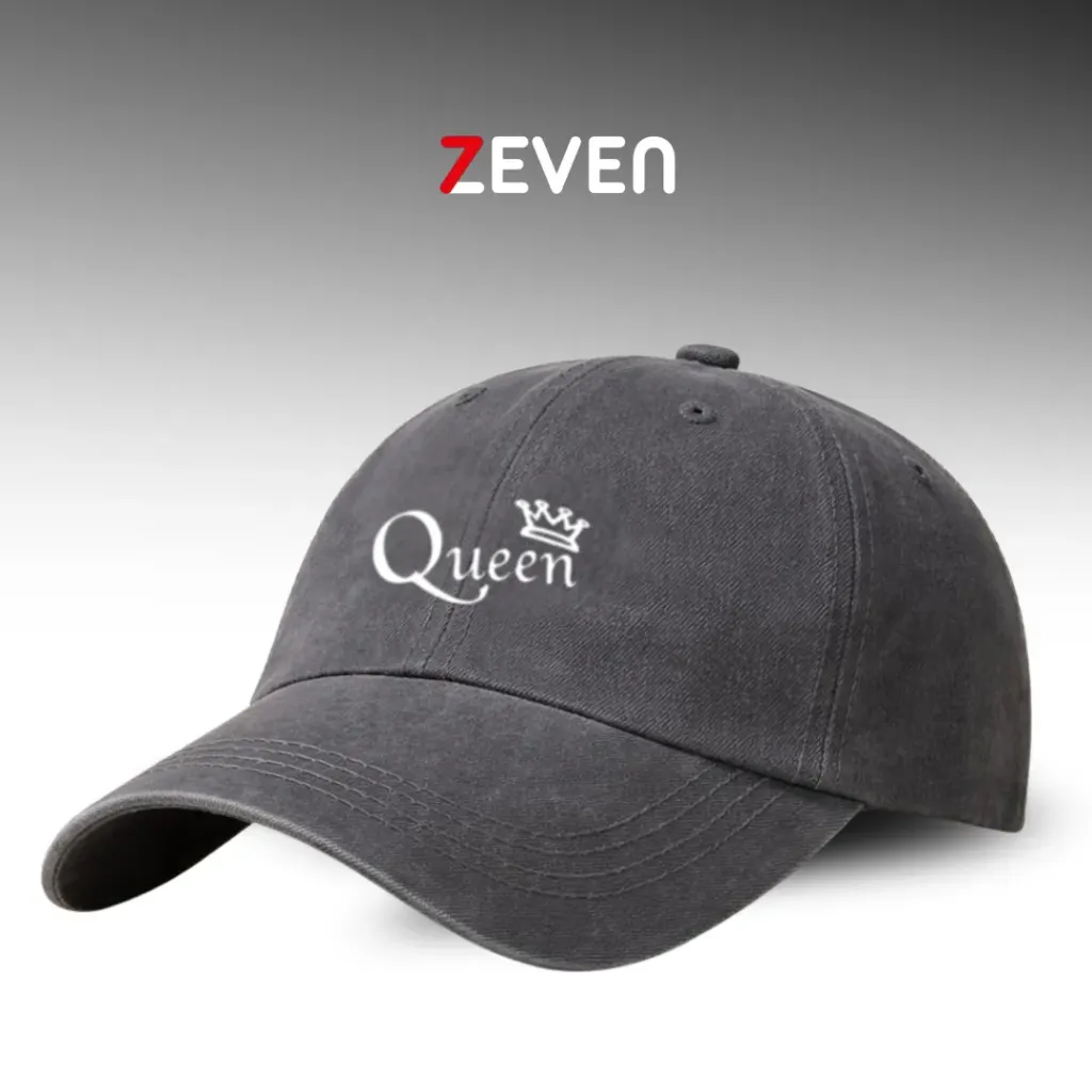Gorra gris QUEEN
