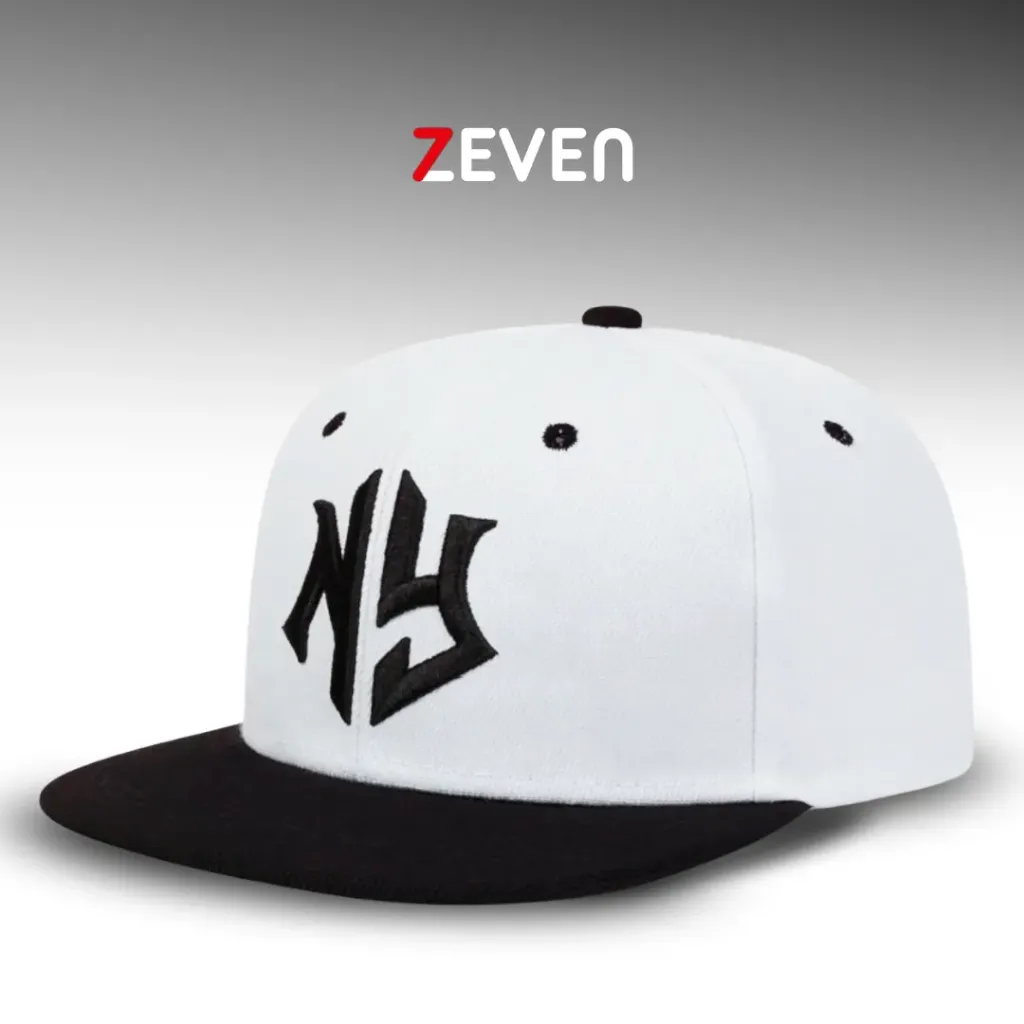 [OB116] Gorra blanca plana NY