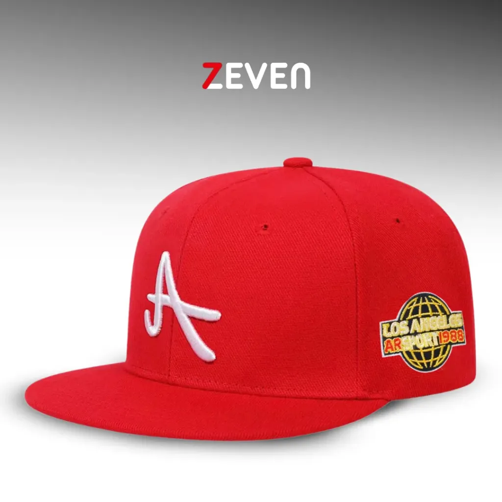 Gorra roja plana A LOS ANGELES ARSPORT 1988