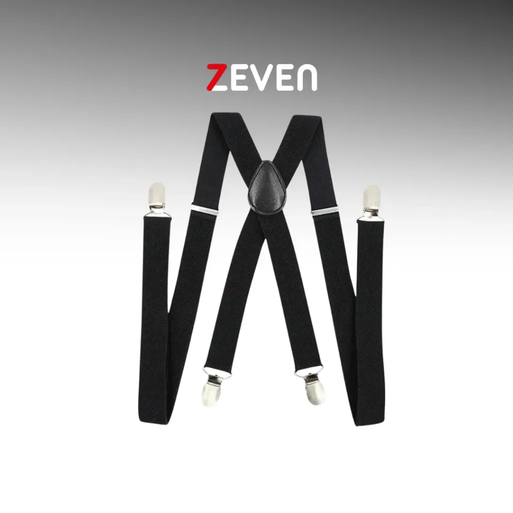 Tirante negro con respaldo en Y