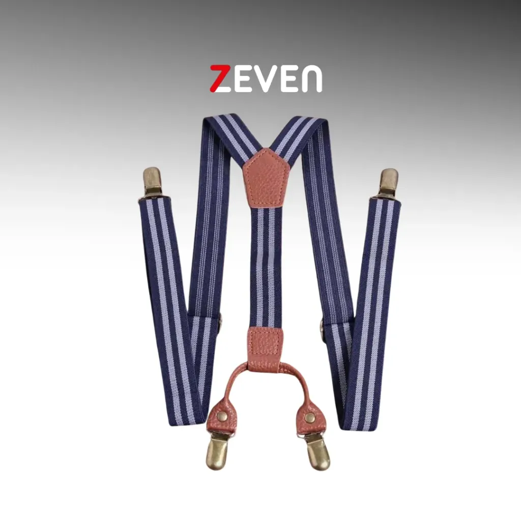 Tirante Estilo Británico Azul