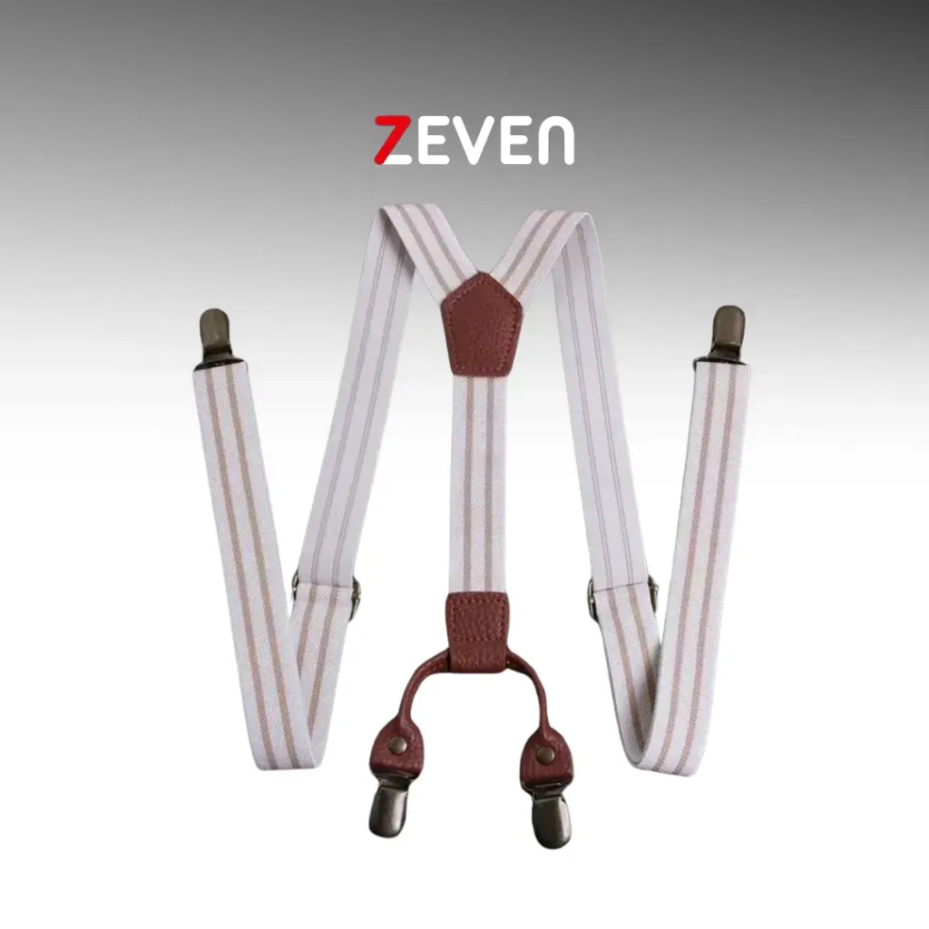 Tirante Estilo Británico Blanco