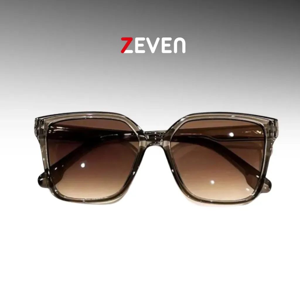 Gafas de sol aro cuadrado color cafe