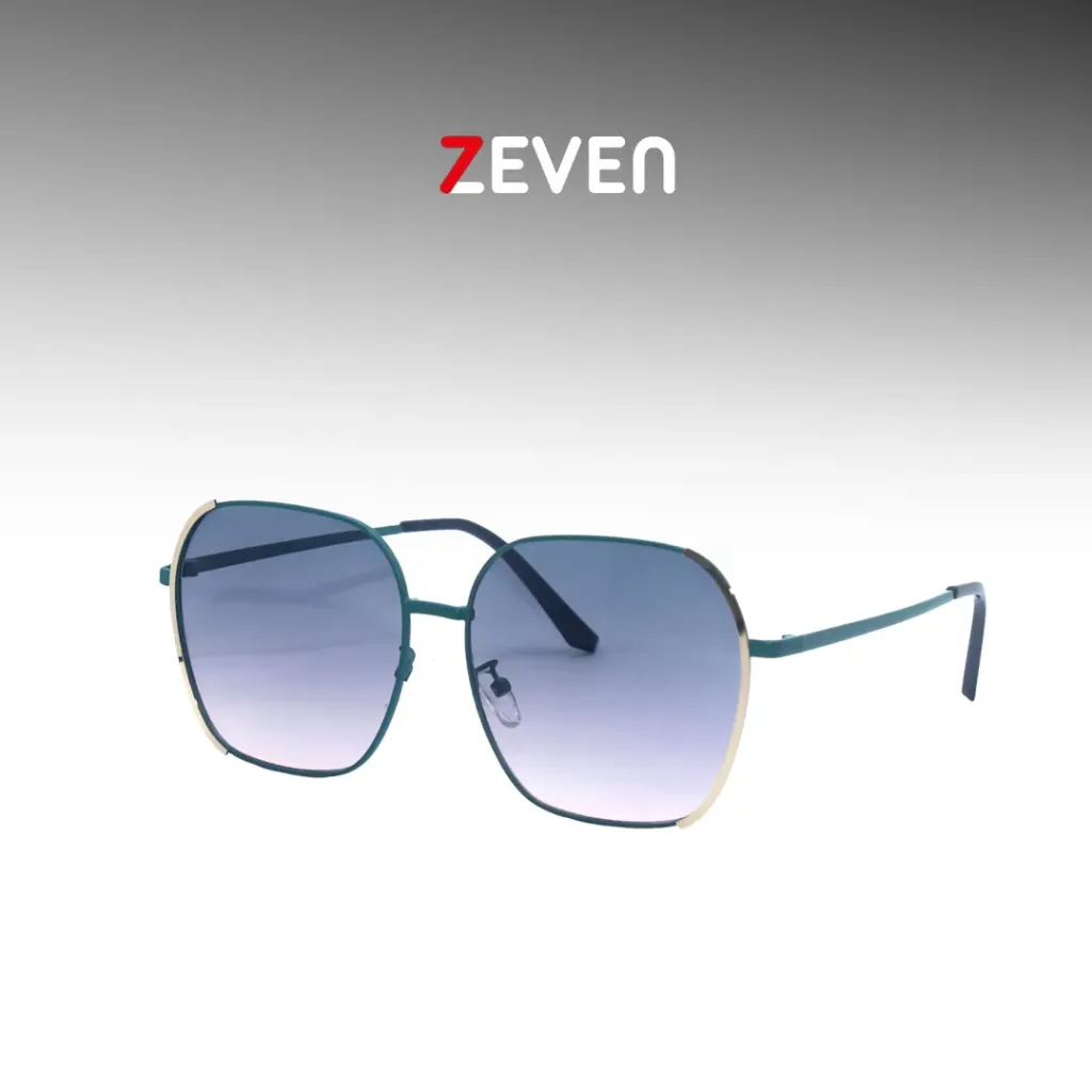[GZ033] Gafas de sol cuadradas de lujo azul