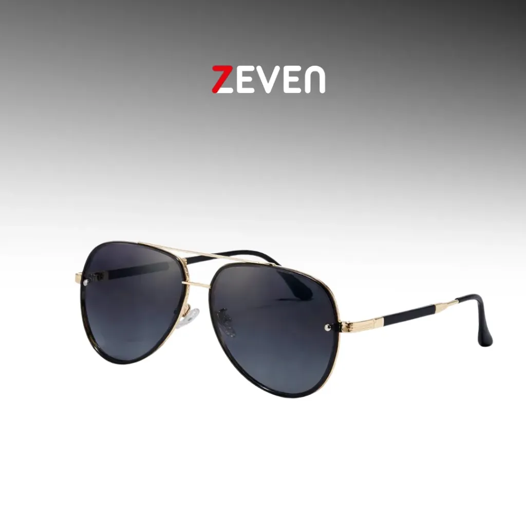 [gz029] Gafas de sol de lujo estilo aviador/con estuche y franela
