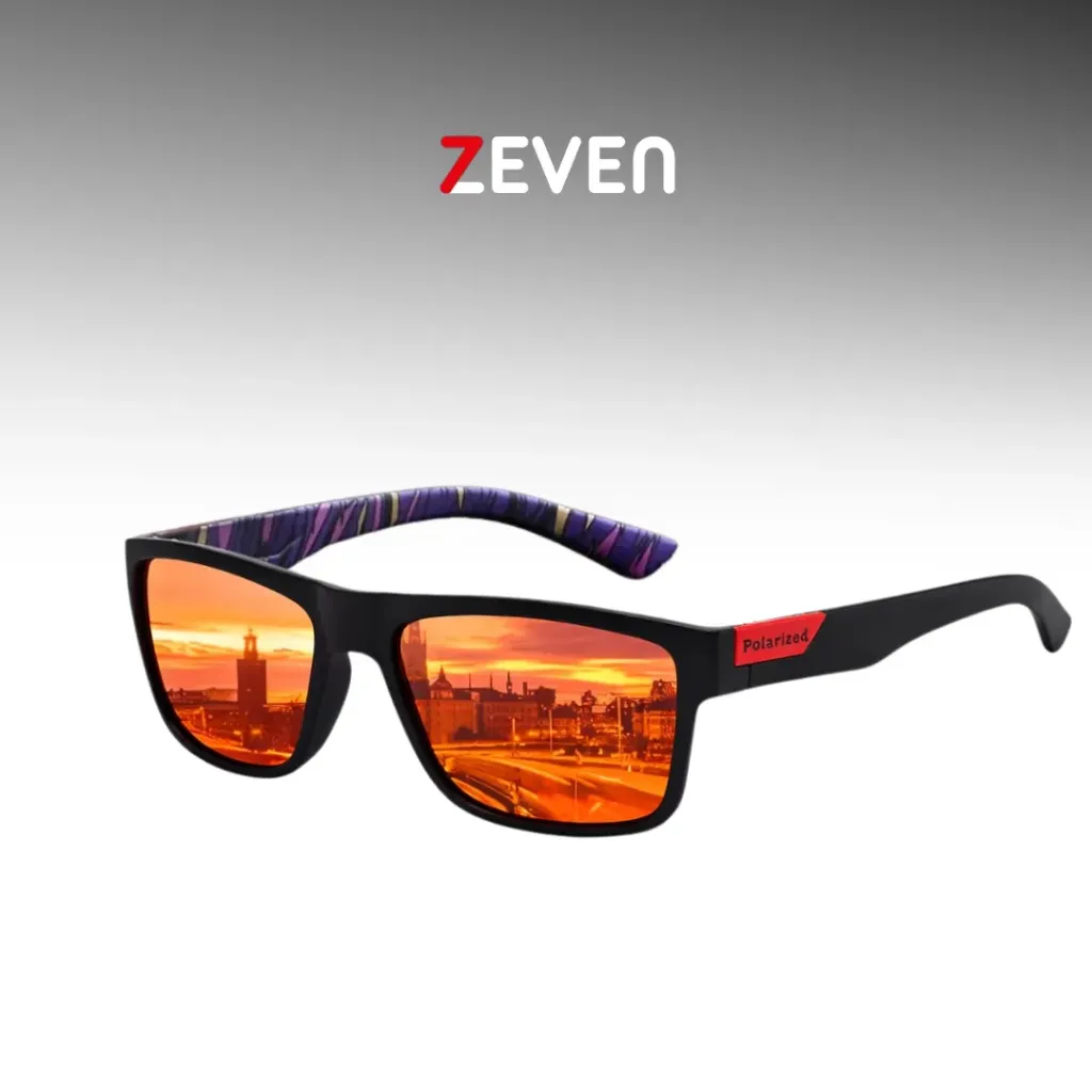Gafas de sol para ciclismo naranja Polarized