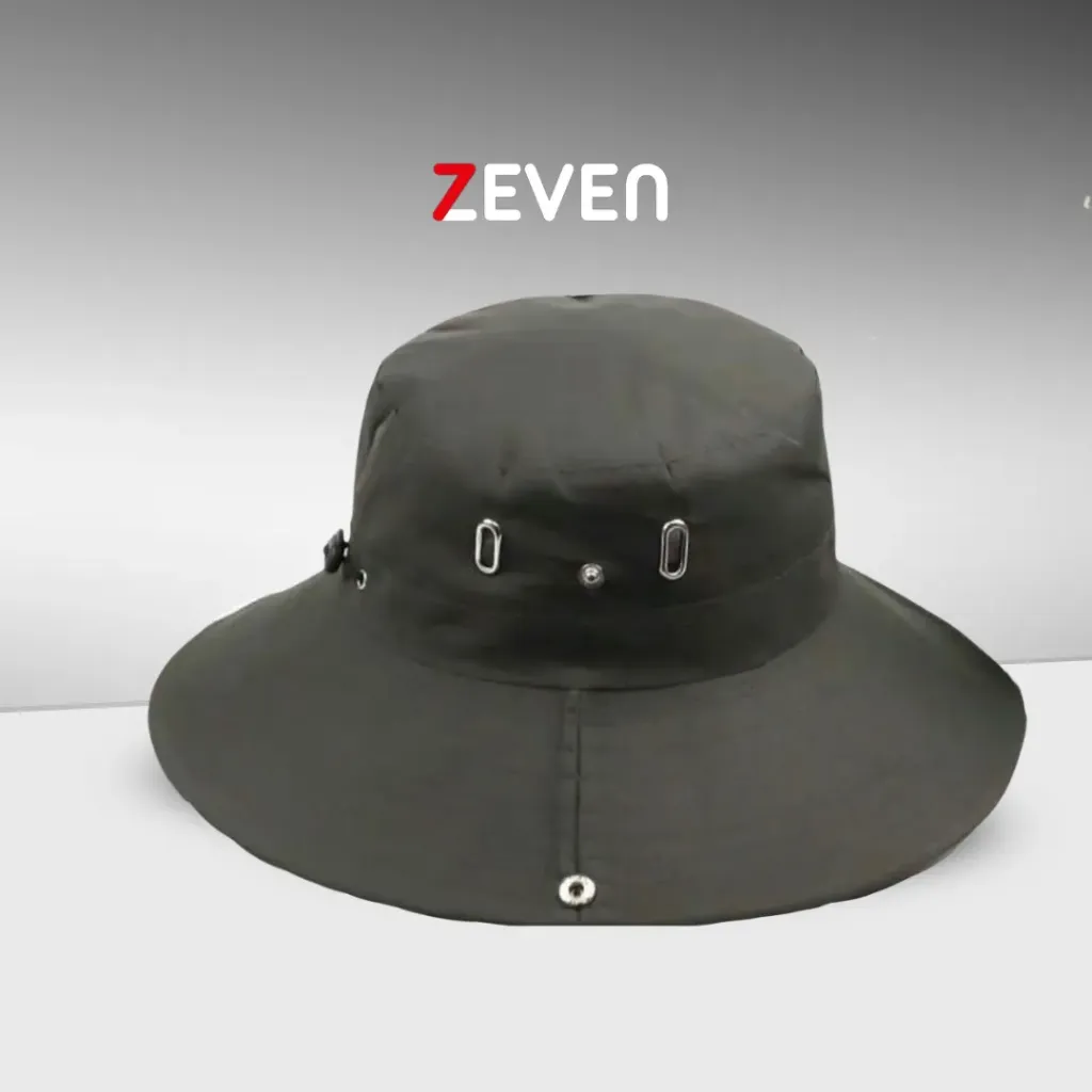 Sombrero de pescador para hombre gris