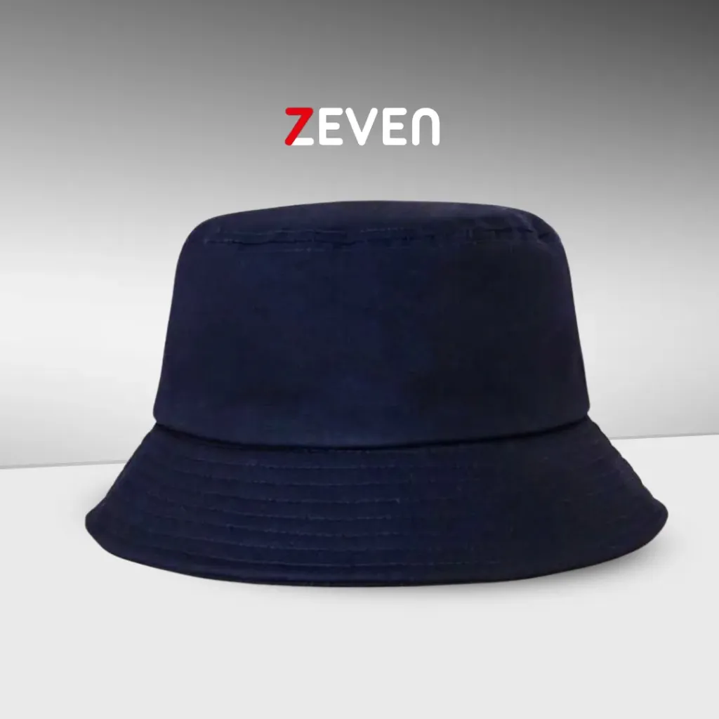 Sombrero de cubo azul oscuro