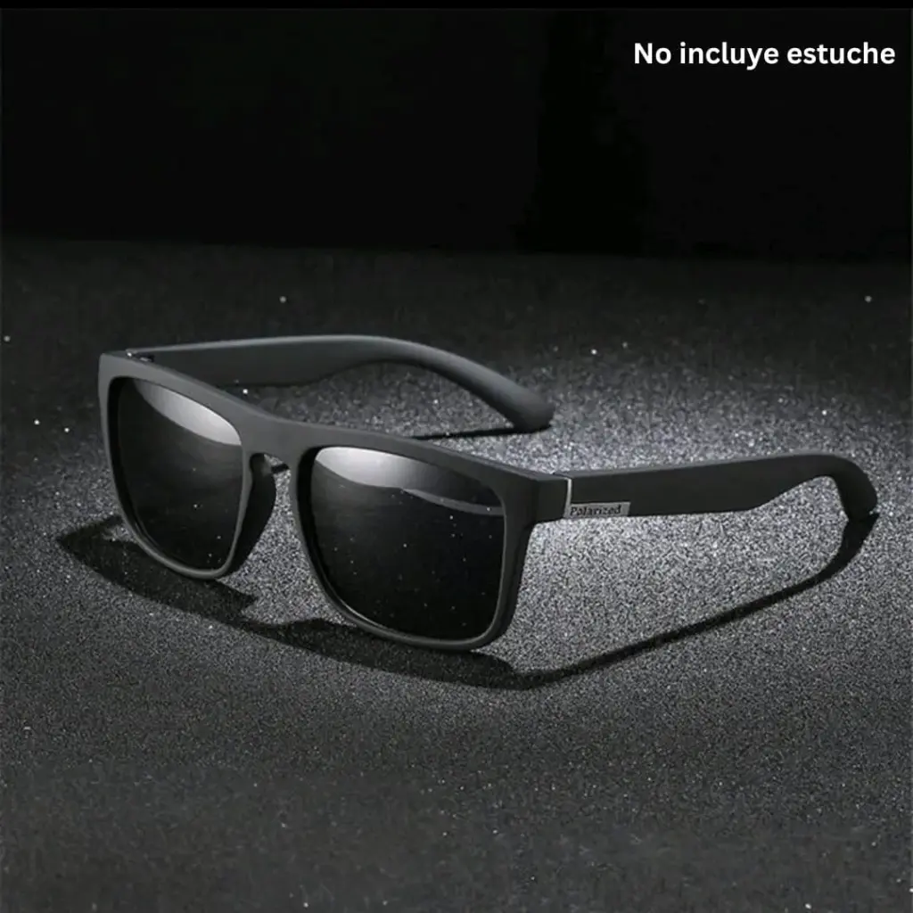 Gafas para sol negras polarized 