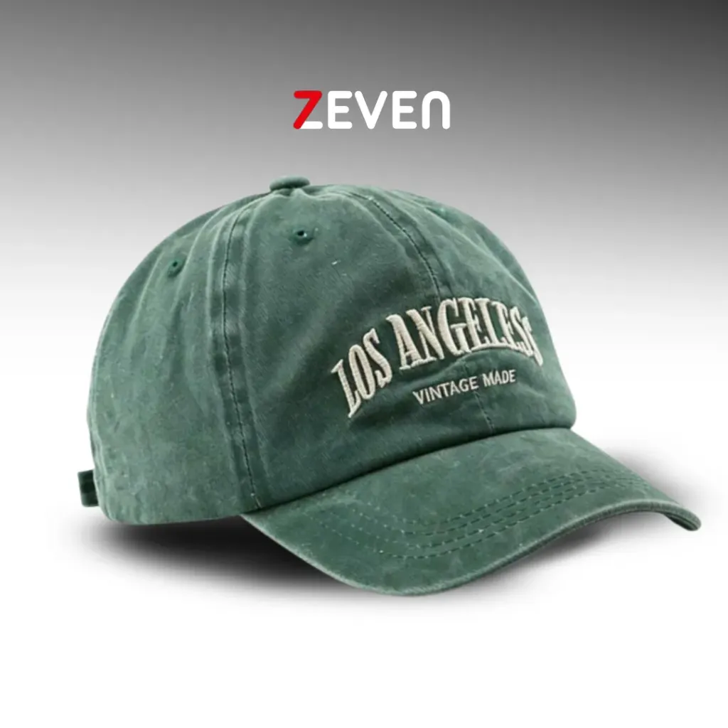 Gorra verde LOS ANGELES VINTAGE MADE