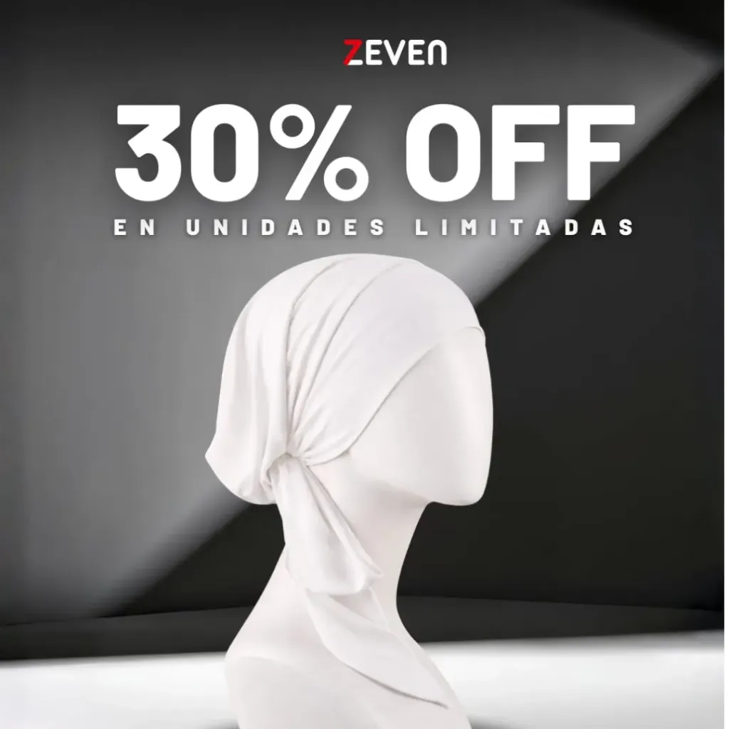 Gorro blanco para mujer