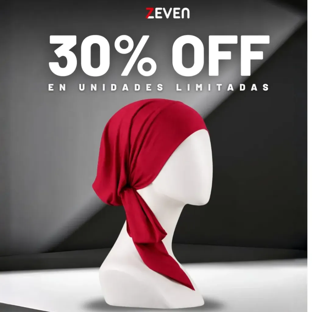 Gorro rojo para mujer