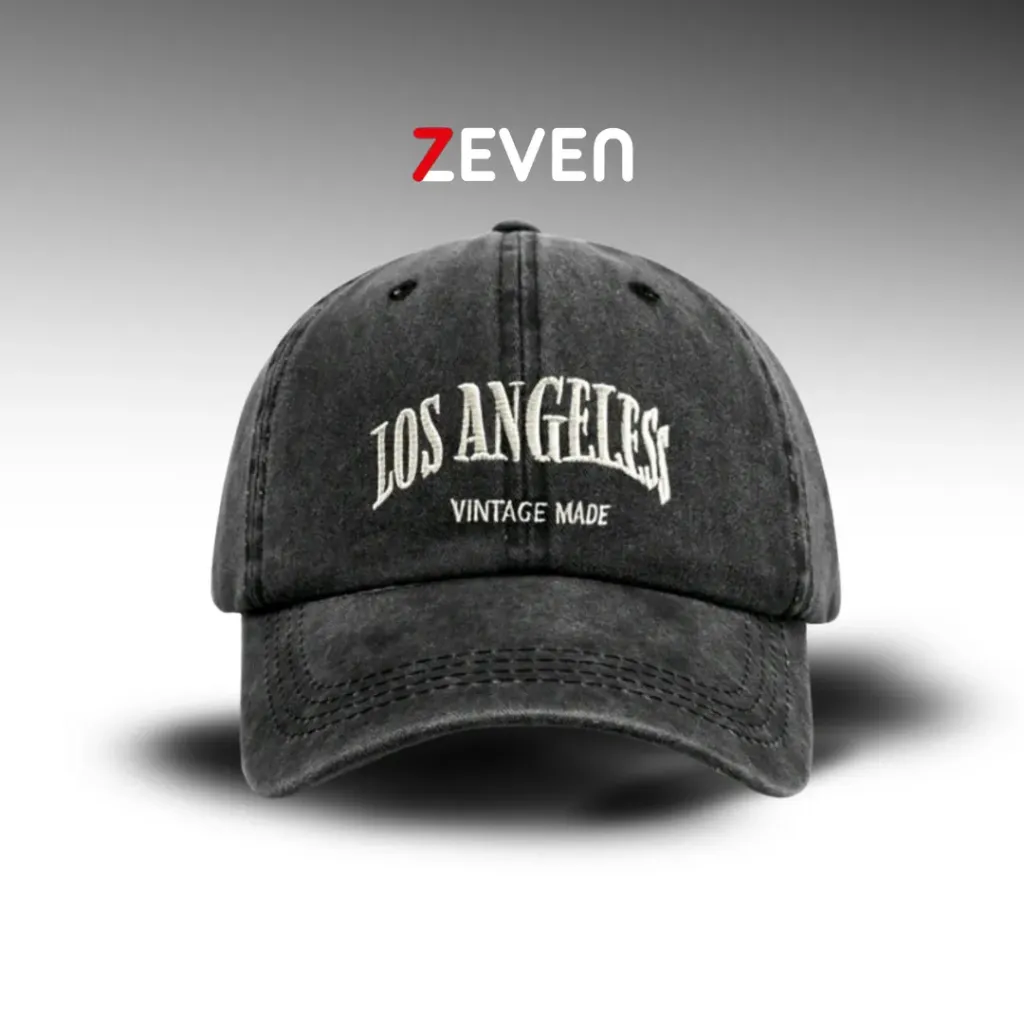 Gorra negra de Los Angeles
