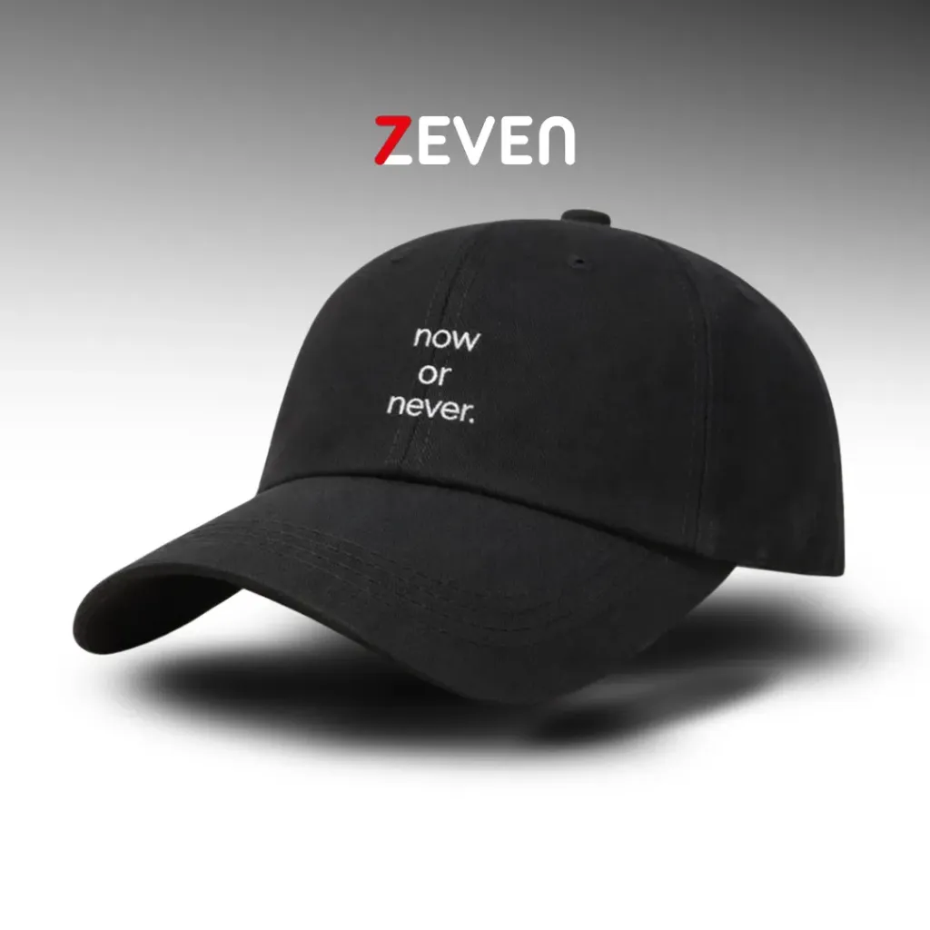 [OB177] Gorra negra de NEVER or NOW