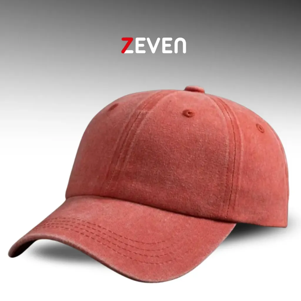 [OB011] Gorra minimalista naranja  