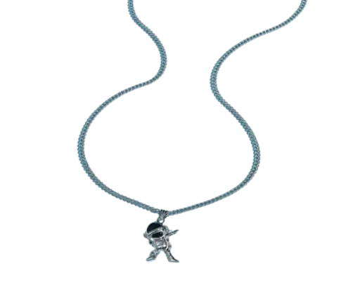 [CZ014] Collar con dije de astronauta