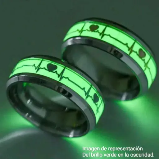 [AD0020] Set de anillos que brillan en la oscuridad 